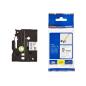 Preview: Ptouch flexitape lamin. schwarz/weiss tze-fx221 zu pt-550 9 mm - Ptouch-tze-fx221-4977766693202
