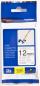 Preview: Ptouch flexitape lamin. schwarz/weiss tze-fx231 zu pt-550 12 mm - Ptouch-tze-fx231-4977766691741