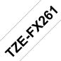Preview: Ptouch flexitape lamin. schwarz/weiss tze-fx261 zu pt-550 36 mm - Ptouch-tze-fx261-4977766683722-02.jpg