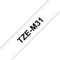 Preview: Ptouch band, lam. schwarz/klar-matt tze-m31 pt-300 12 mm - Ptouch-tze-m31-4977766691383-02.jpg