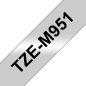 Preview: Ptouch flexit.lam.schwarz/matt-silber tze-m951 zu pt-550 24 mm - Ptouch-tze-m951-4977766692588-03.jpg