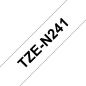 Preview: Ptouch band,nicht lam. schwarz/weiss tze-n241 pt-300 18 mm - Ptouch-tze-n241-4977766692113-03.jpg