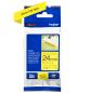 Preview: Ptouch band, strong/adh. schwarz/gelb tze-s651 pt-300 24 mm - Ptouch-tze-s651-4977766692700