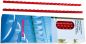 Preview: Renz plastikbinderücken 16mm a4 17160221 rot, 21 ringe 100 stück - Renz-17160221-4029126115180