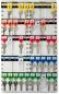 Preview: Rieffel switzerland schlüsseltafel kystor weiss kr-11.50 50×30,5cm 50 haken - Rieffel-switzerland-kr-1150-7630010403657