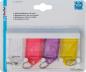 Preview: Rieffel switzerland schlüsselleiste key tag kt 1000 rtl/4 38x22mm 4 stück - Rieffel-switzerland-kt-1000-rtl-4-7630010411041