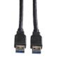 Preview: Roline usb-a-a, datenkabel 11.02.8970 black, st/st, 3.2 gen1 1.8m - Roline-11.02.8970-7611990186372-02.jpg