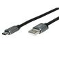 Preview: Roline usb-a-c, datenkabel 11.02.9028 black/sil, st/st, usb 2.0 1.8m - Roline-11.02.9028-7611990142224-02.jpg