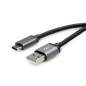 Preview: Roline usb-a-c, datenkabel 11.02.9028 black/sil, st/st, usb 2.0 1.8m - Roline-11029028-7611990142224