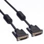 Preview: Roline dvi kabel, (24+1) dual link 11.04.5525 black, st/st, 2m - Roline-11.04.5525-7611990146048-02.jpg