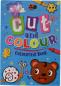 Preview: Roost malbuch cut & colour b1050 inkl. plastikschere 21x29,7cm - Roost-b1050-8711851103018