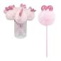 Preview: Roost stift mit pompom bp-016 herz - Roost-bp-016-7612532059765
