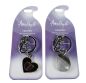 Preview: Roost schlüsselanhänger frieden g236 amethyst 2 motive ass. - Roost-g236-9002663652368