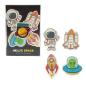 Preview: Roost radiergummi 4 stück hae-001 space - Roost-hae-001-7613058035516