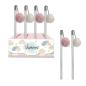 Preview: Roost bleistift pom pom hpts-086 pink, weiss 2 ass. - Roost-hpts-086-7612532057006