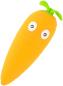 Preview: Roost squishy carrot nv614 - Roost-nv614-5037832331595