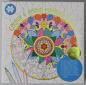 Preview: Roost mandala-puzzle rund flower pu91 rund, assortiert 25x25cm - Roost-pu91-8711851910036