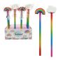 Preview: Roost bleistift mit radierer ret-1073 wolke, regenbogen - Roost-ret-1073-7612532059901