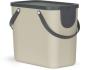 Preview: Rotho recyclingbox albula 25lt 1024907422 cappuccino 180x332x180mm - Rotho-1024907422-7610859202451