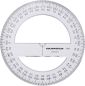 Preview: Rumold schulwinkelmesser 10cm 1110 360° - Rumold-1110-4012108001809