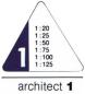 Preview: Rumold dreikant-massstab 150 30cm 150/1/30 architect 1 - Rumold-150-1-30-4012108004503-02.jpg