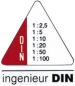 Preview: Rumold dreikant-massstab 150 30cm 150/30din ingenieur din - Rumold-150-30din-4012108005005-02.jpg