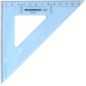 Preview: Rumold zeichendreieck 13cm 4220 45° grau - Rumold-4220-4012108020107