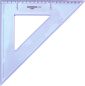Preview: Rumold zeichendreieck 21cm 4232 45° farbig/transp. - Rumold-4232-4012108020305