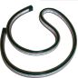 Preview: Rumold kurvenlineal 60cm 821060 grün, mit teilung - Rumold-821060-4012108071703