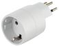 Preview: S-electro reisestecker, weiss 85.701 - S-electro-85701-7611453857016