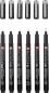 Preview: Sakura pigma micron set 0.05-0.8mm poxsdkb6 mit stifteetui 6 stück - Sakura-poxsdkb6-8712079514792-03.jpg