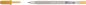 Preview: Sakura gelly roll 0.5mm xpgbm551 metallic gold - Sakura-xpgbm551-0084511388024