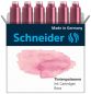Preview: Schneider tintenpatronen 166129 rose 6 stk. - Schneider-166129-4004675147509