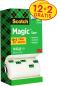 Preview: Scotch magic tape 810 ecobox 19mmx33m 81933r14rtr transparent, 14 rollen - Scotch-81933r14rtr-4046719071371-02.jpg