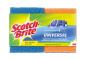 Preview: Scotch-brite universal schwamm dens2ch blau/orange 2 stück - Scotch-brite-dens2ch-8410001131696