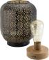 Preview: Securit dekoleuchte marrakech lp-ma-bl schwarz/gold, akku, dimmbar - Securit-lp-ma-bl-8720663161062-03.jpg