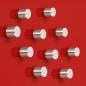 Preview: Sigel superdym-magnete 10mm ba701 stark silber, 10 stück - Sigel-ba701-4004360794391