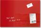 Preview: Sigel glas-magnetboard gl122 rot 600x400x15mm - Sigel-gl122-4004360833533