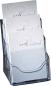 Preview: Sigel tischprospekthalter acryl 3xa5 lh132 transparent 175x290x150mm - Sigel-lh132-4004360982088-05.jpg