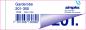 Preview: Simplex garderobenblock 201-300 13089 blau 100 blatt - Simplex-13089-7611468130890-02.jpg