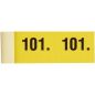 Preview: Simplex garderobenblock 301-400 13092 gelb 100 blatt - Simplex-13092-7611468130920