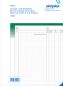 Preview: Simplex ausmassbuch a4 15103 grün/weiss 50x2 blatt - Simplex-15103-7611468151031