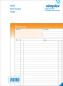 Preview: Simplex rechnungen d a4 15403d orange/weiss 50x2 blatt - Simplex-15403d-7611468154032