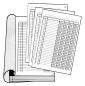 Preview: Simplex kolonnenbuch a4 15477 weiss/blau 50x2 blatt - Simplex-15477-7611468154773