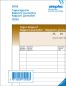 Preview: Simplex tages-rapporte d/f/i a6 15551 braun/weiss 100x2 blatt - Simplex-15551-7611468155510