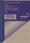 Preview: Simplex lieferscheine d/f/i a6 15801 weiss 50x2 blatt - Simplex-15801-7611468158016