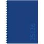 Preview: Simplex schüleragenda colors 25/26 40140s3.26 1t/1s 12m blau ml 12x16.5cm - Simplex-40140s326-7611468039919