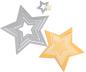 Preview: Sizzix stanzformen sterne 657567 5er set - Sizzix-657567-0841182061973