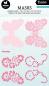 Preview: Sizzix maske 15x21x0.1cm mask170 schmetterling - Sizzix-mask170-8713943139578