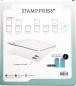 Preview: Sizzix stempelpresse 16x16x2cm sp01 3 stück - Sizzix-sp01-8713943132159